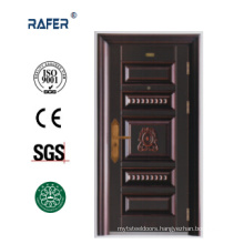 New Design and Hot Sale Cooper Color Steel Door (RA-S070)